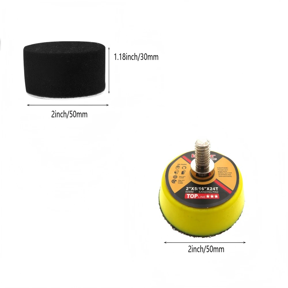 5/16 Pcs 2 Inch Polishing Spon - Polish Pad Set Buffer recension och pris