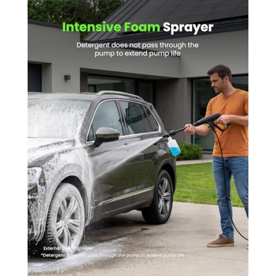 Pressure Washer for Driveway P - Foam Cannon Car Wash recension och pris