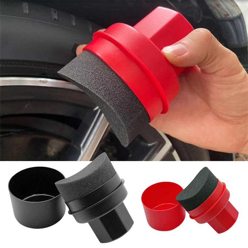 Curved Car Tire Waxing Sponge  - Wax Applicator Pad recension och pris