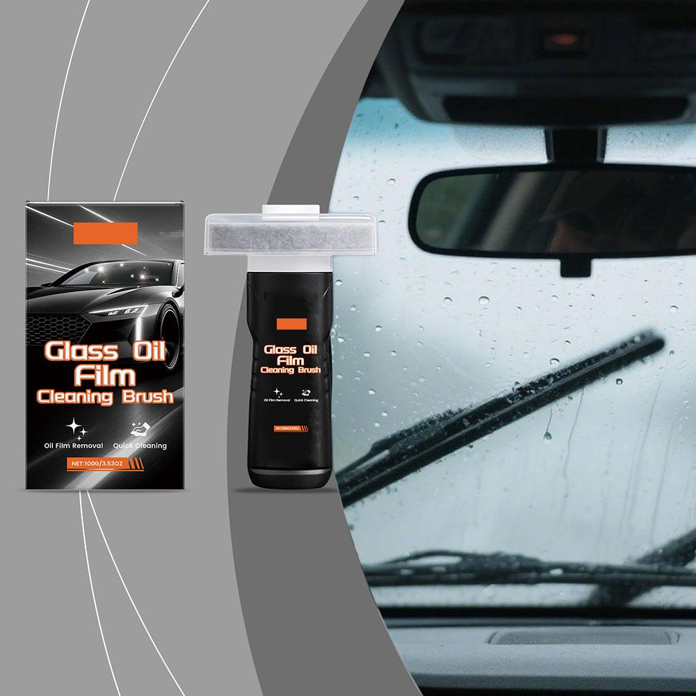 Car Glass Oil Film Cleaning Re - Car Cleaning Brush recension och pris