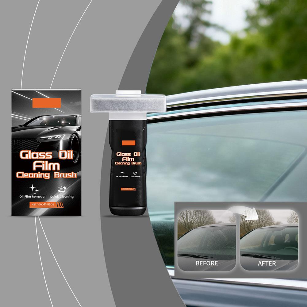 Car Glass Oil Film Cleaning Re - Car Cleaning Brush recension och pris