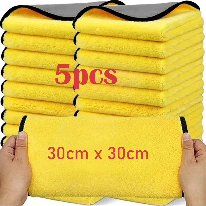 Double Sides Car Microfiber Cl - Microfiber Towel Detailing recension och pris