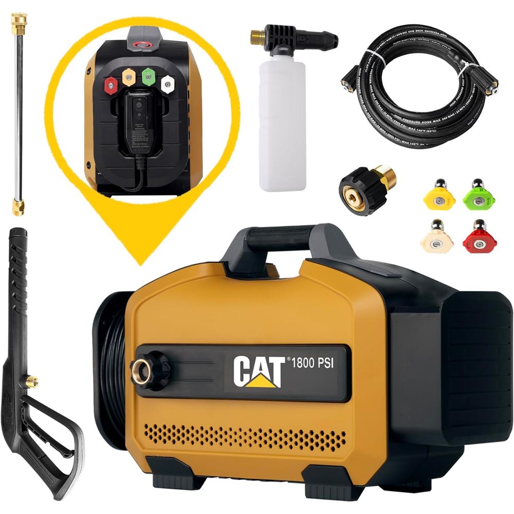 1800 PSI 2.0 GPM Electric Pres - Pressure Washer Foam Gun recension och pris
