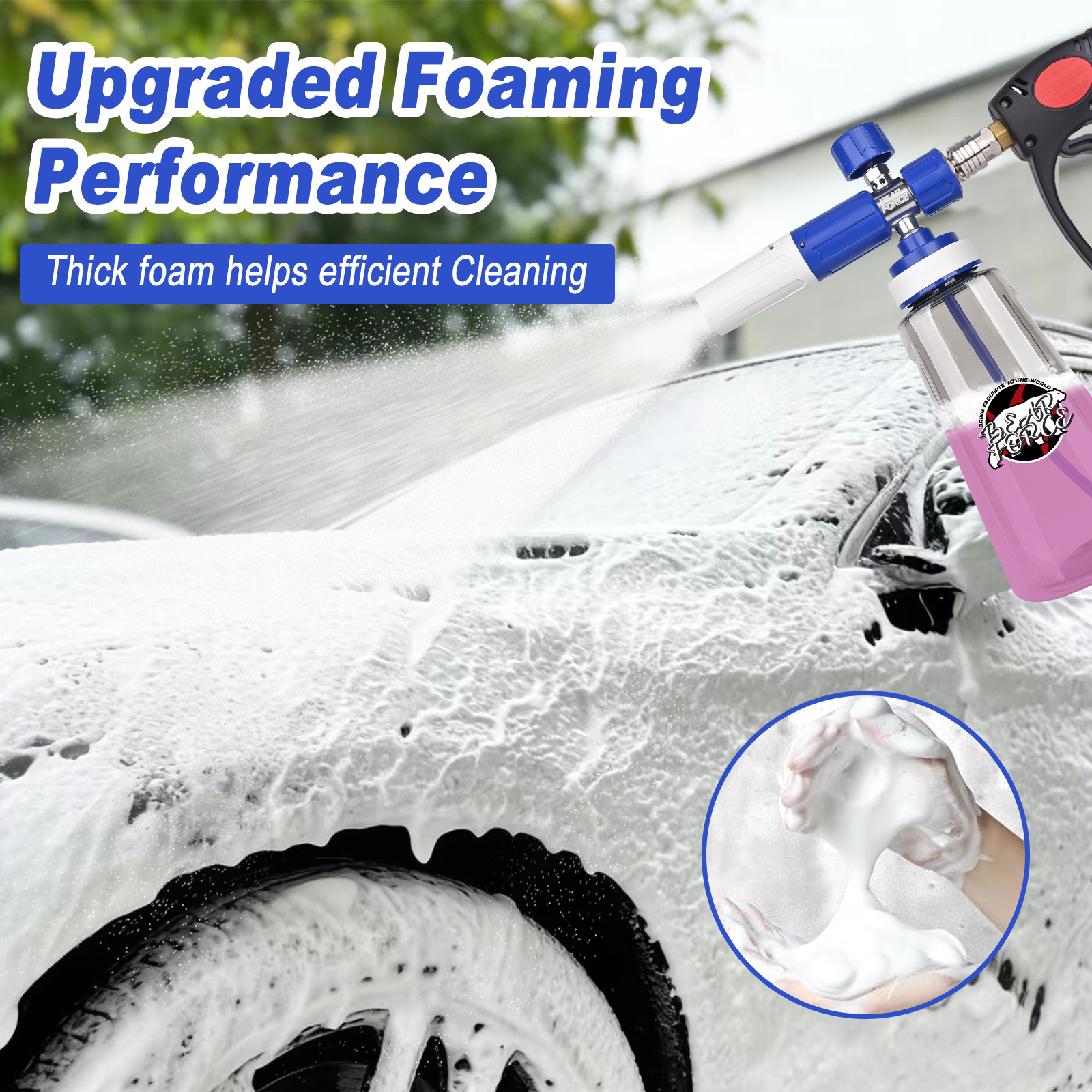 Pressure Washer Upgraded Foam  - Foam Cannon Car Wash recension och pris