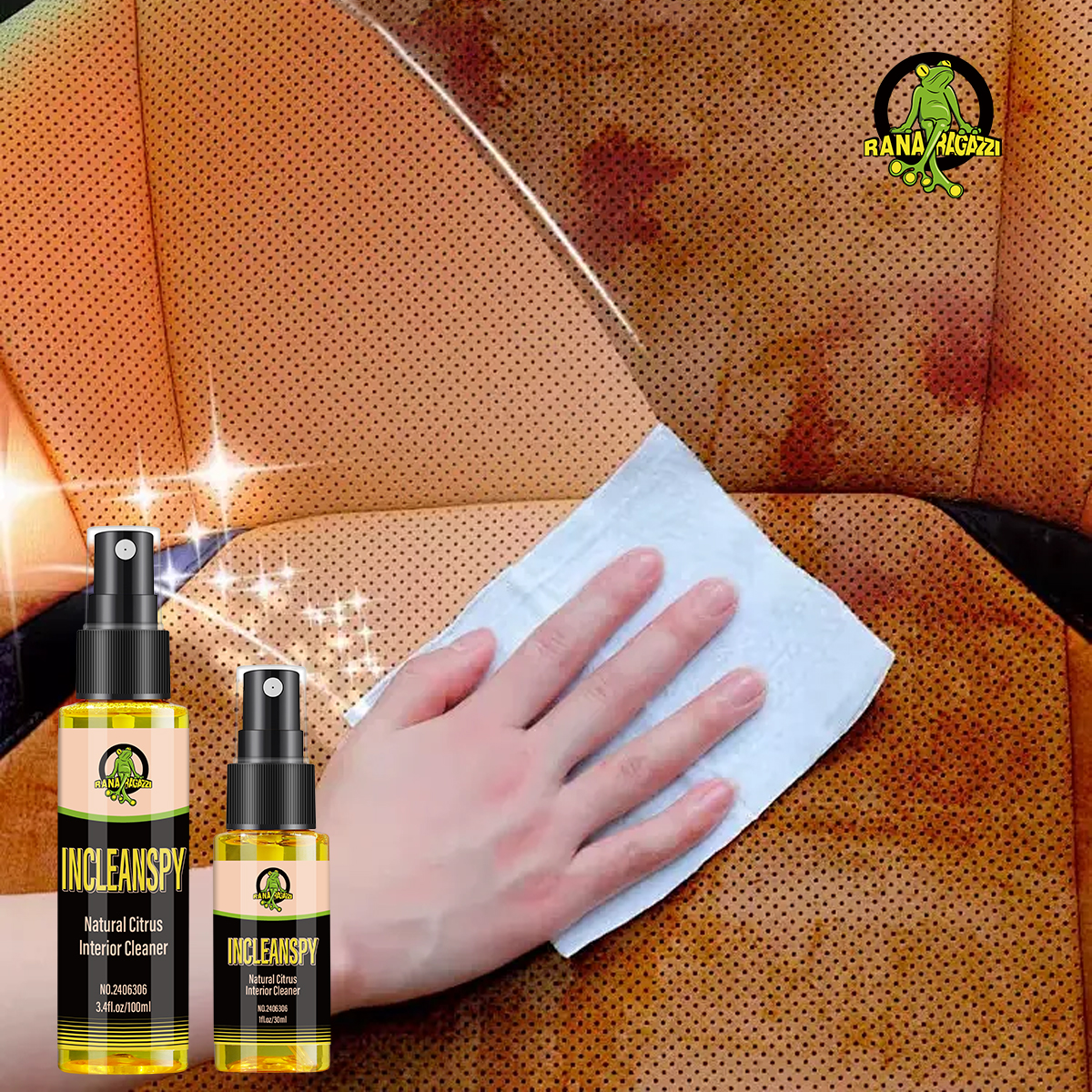 Car Foam Cleaner Neutral PH fo - Seat Cleaner Fabric recension och pris