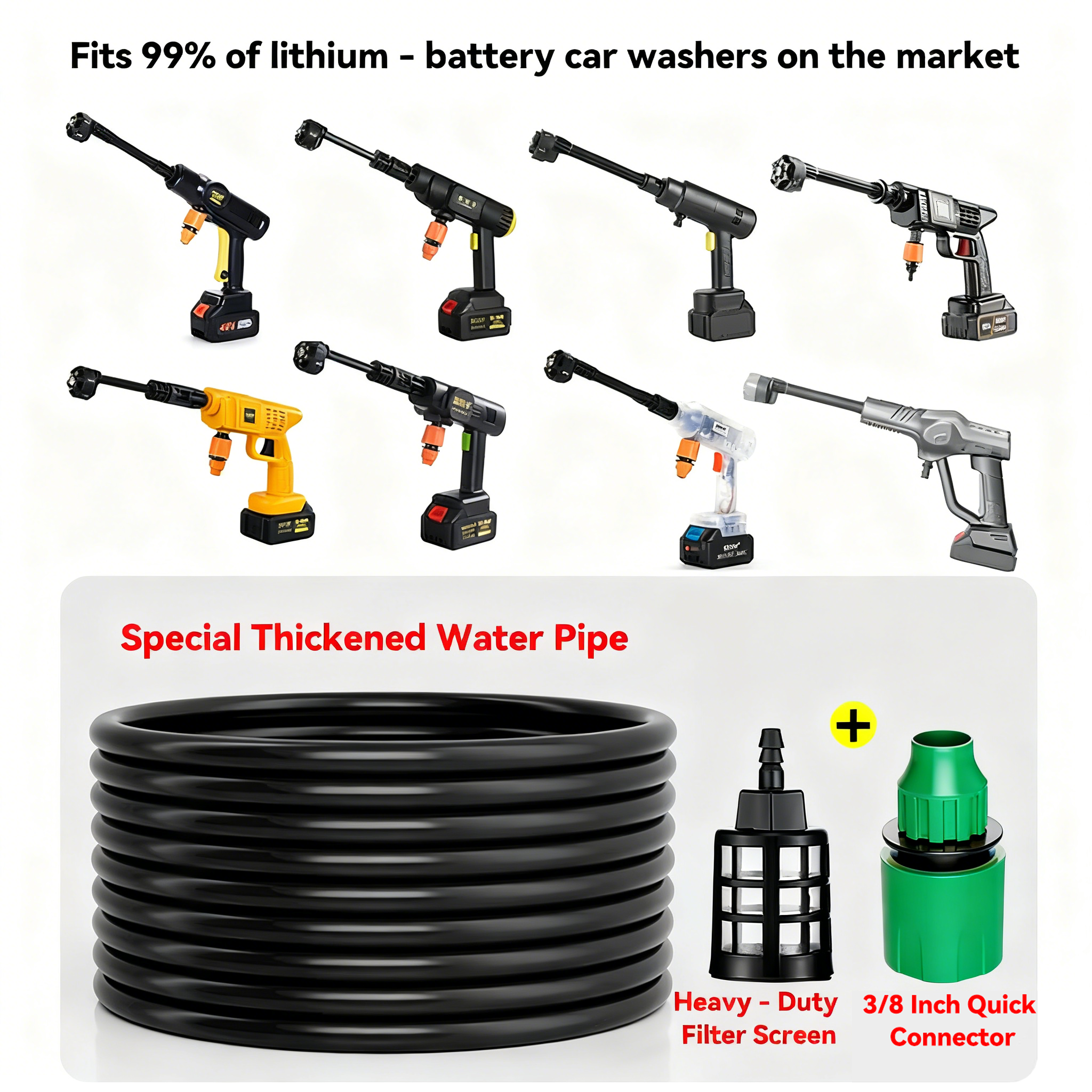 5m/10m/15m/20m Cordless Lithiu - Car Shampoo Ph recension och pris