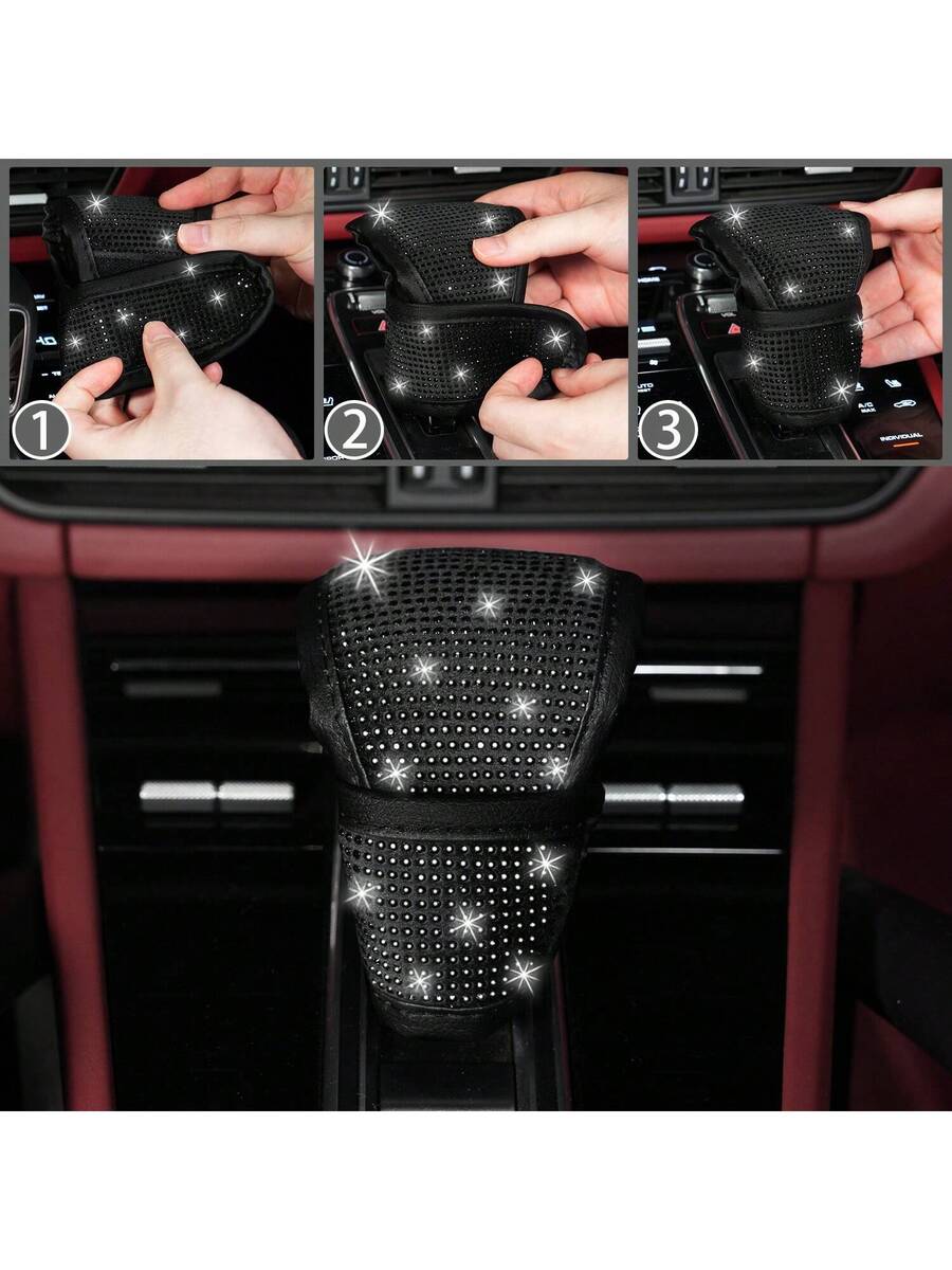 Bling Car Floor Mats Set With  - Dirt Brush Interior recension och pris