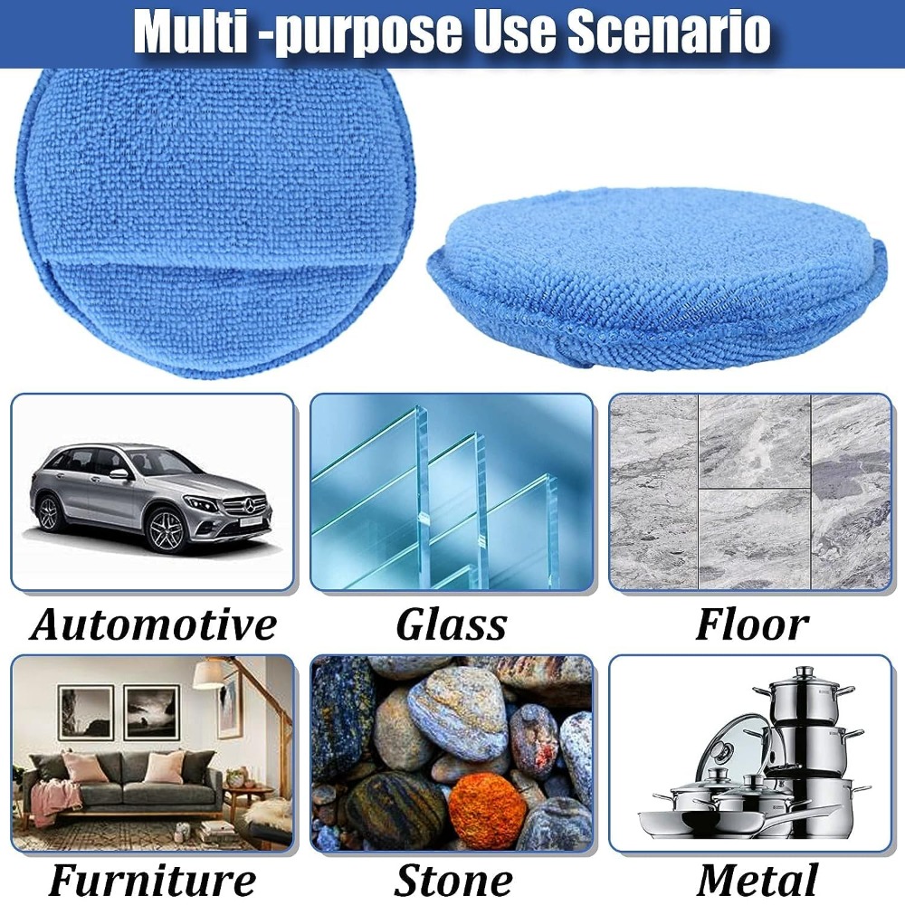 Microfiber Wax Applicator Pads - Wax Applicator Pad recension och pris