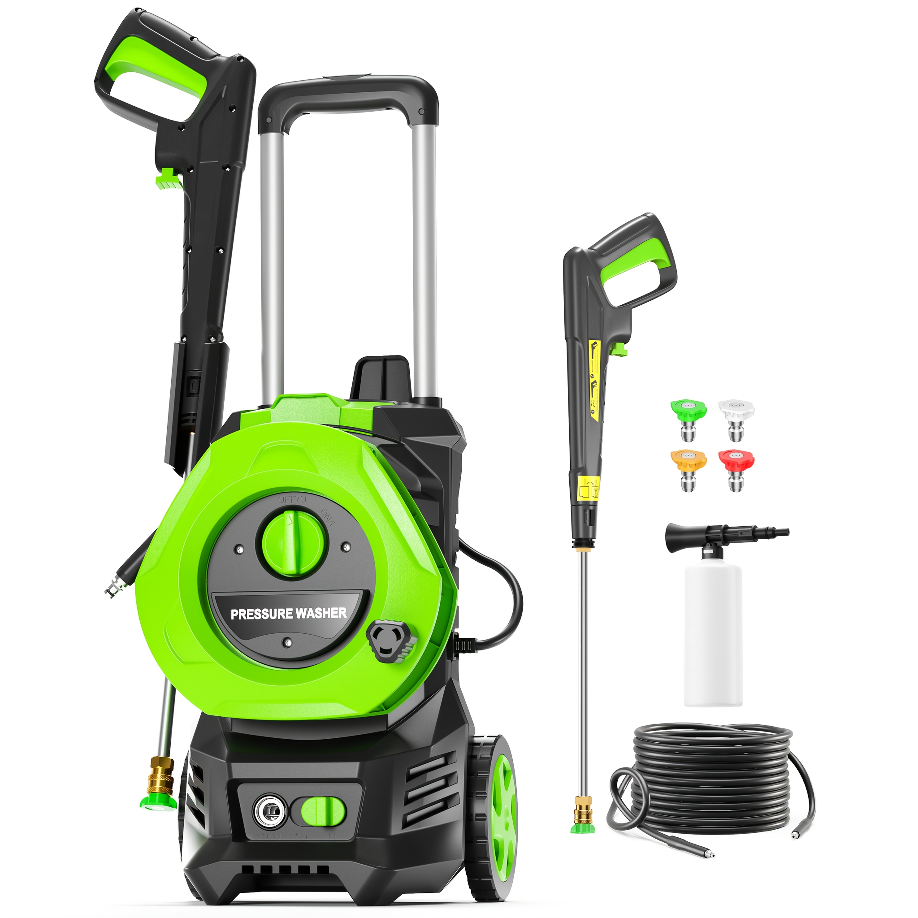 Electric Pressure Washer Power - Foam Cannon Car Wash recension och pris