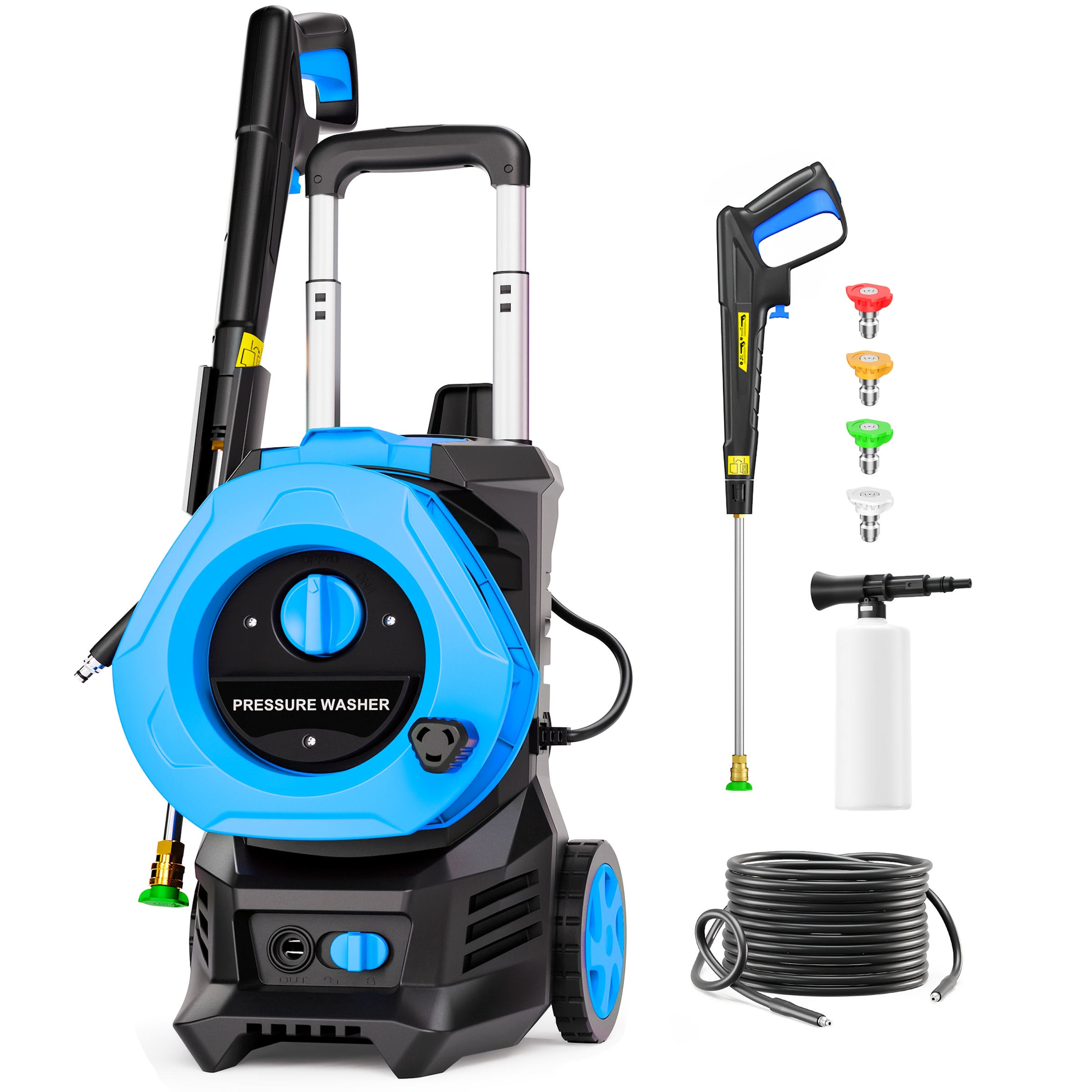 Electric Pressure Washer Power - Foam Cannon Car Wash recension och pris