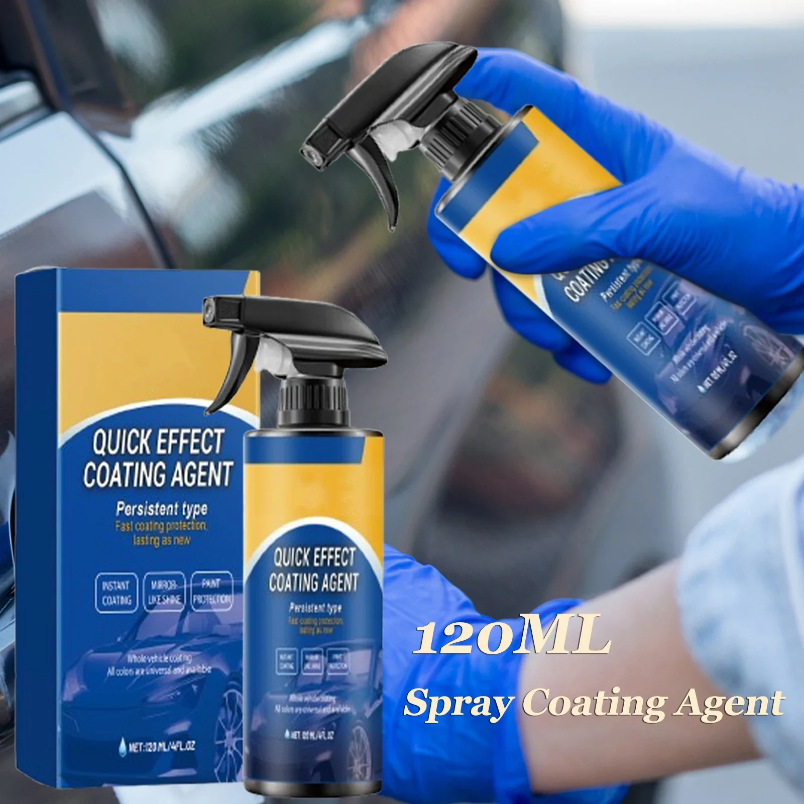 NEW Car Coating Spray Hydropho - Car Wax Ceramic Coating recension och pris