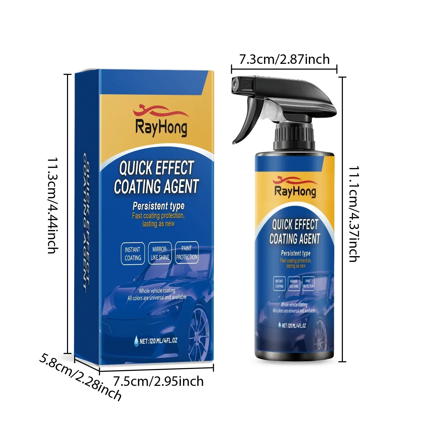 NEW Car Coating Spray Hydropho - Car Wax Ceramic Coating recension och pris