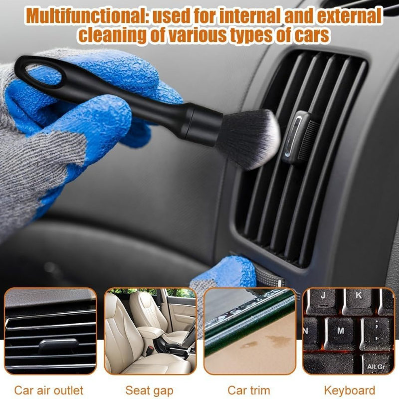 5pcs Automotive Detail Brush K - Interior Detailing Kit recension och pris