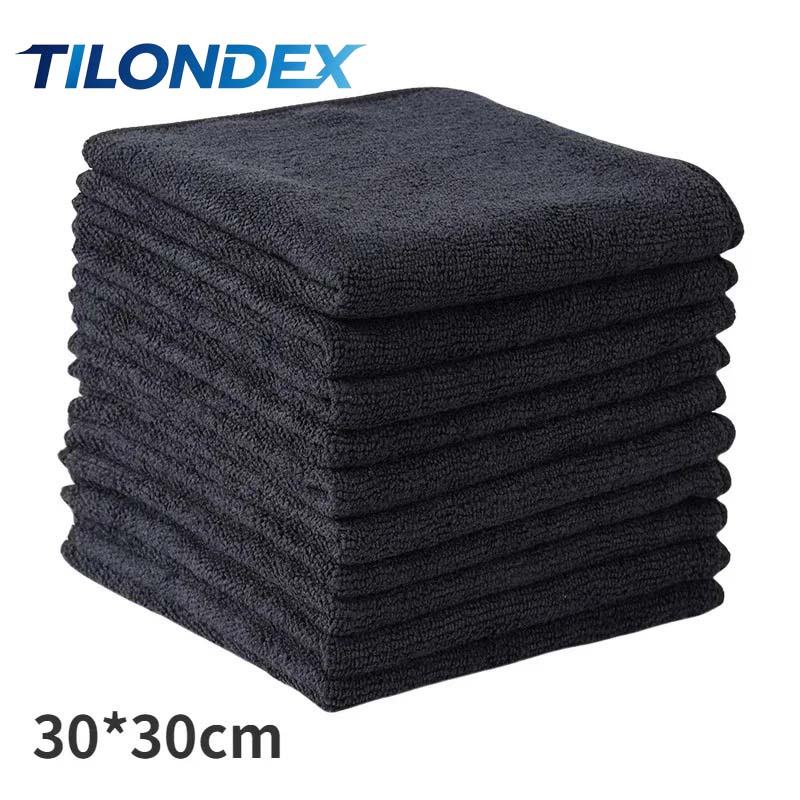 TILONDEX 1/3PCS Black Microfib - Microfiber Towel Detailing recension och pris