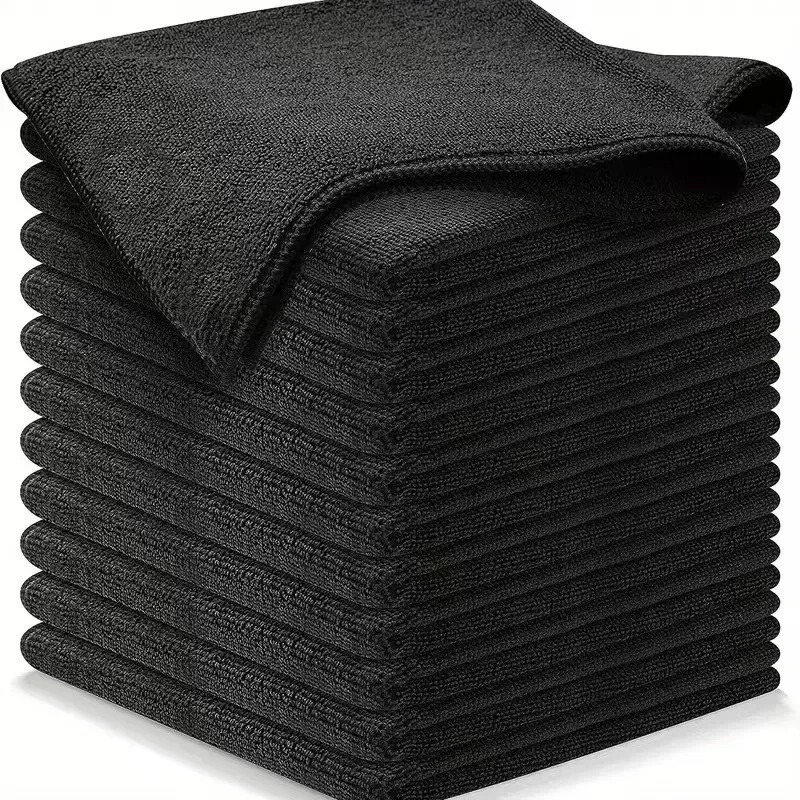 TILONDEX 1/3PCS Black Microfib - Microfiber Towel Detailing recension och pris