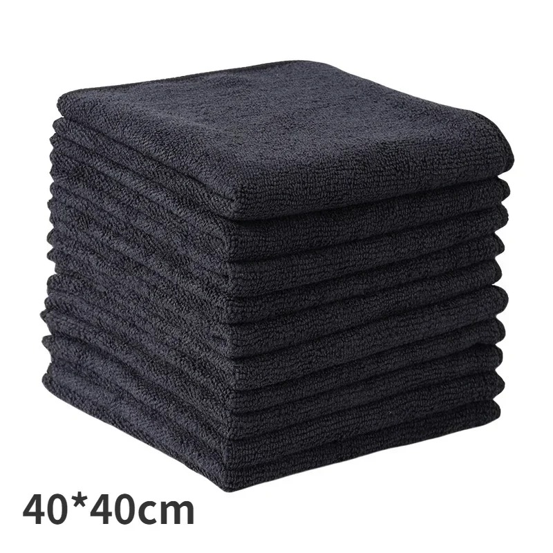 TILONDEX 1/3PCS Black Microfib - Microfiber Towel Detailing recension och pris