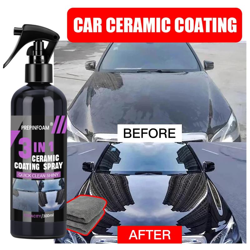 3 In 1 Car Ceramic Liquid Coat - Car Wax Ceramic Coating recension och pris