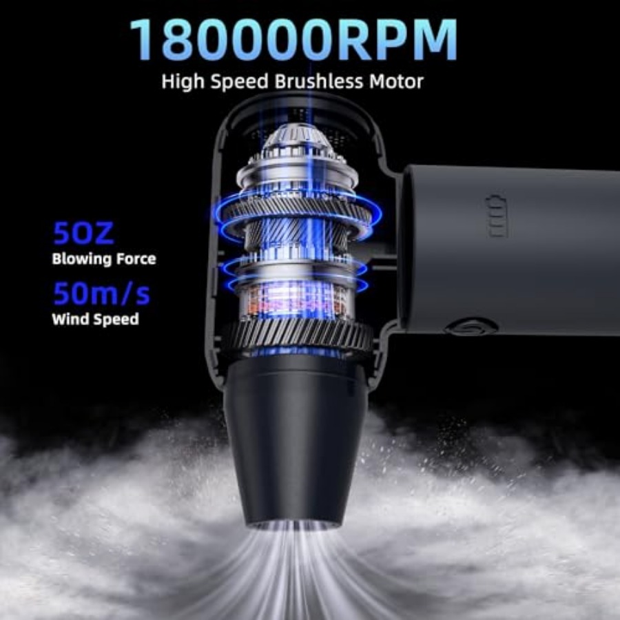 3-Gear Electric Portable Air D - Dryer Car Blower recension och pris