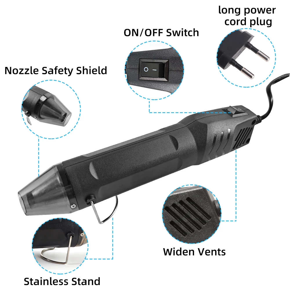 300W EU Hot Air Gun Soldering  - Dryer Car Blower recension och pris