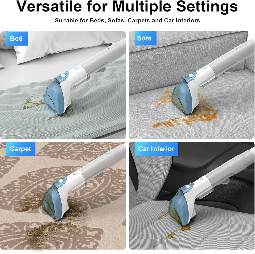 450W Carpet Cleaner Machine Up - Seat Cleaner Fabric recension och pris