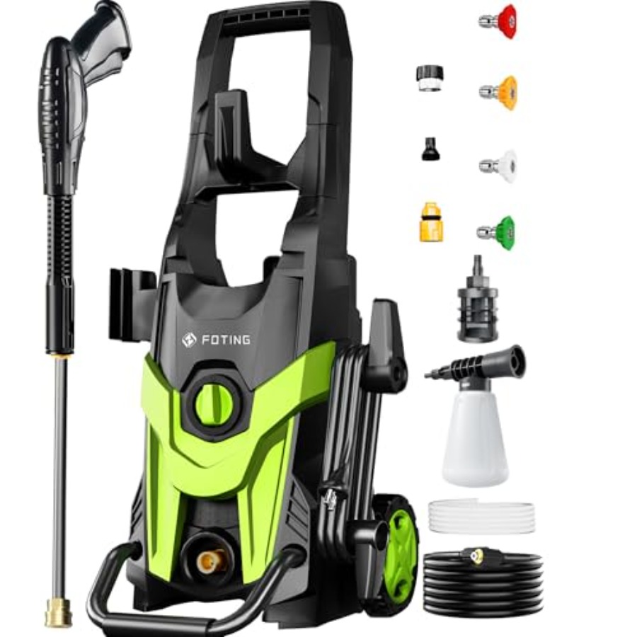 Power waher 4300PSI with 4 Qui - Foam Cannon Car Wash recension och pris