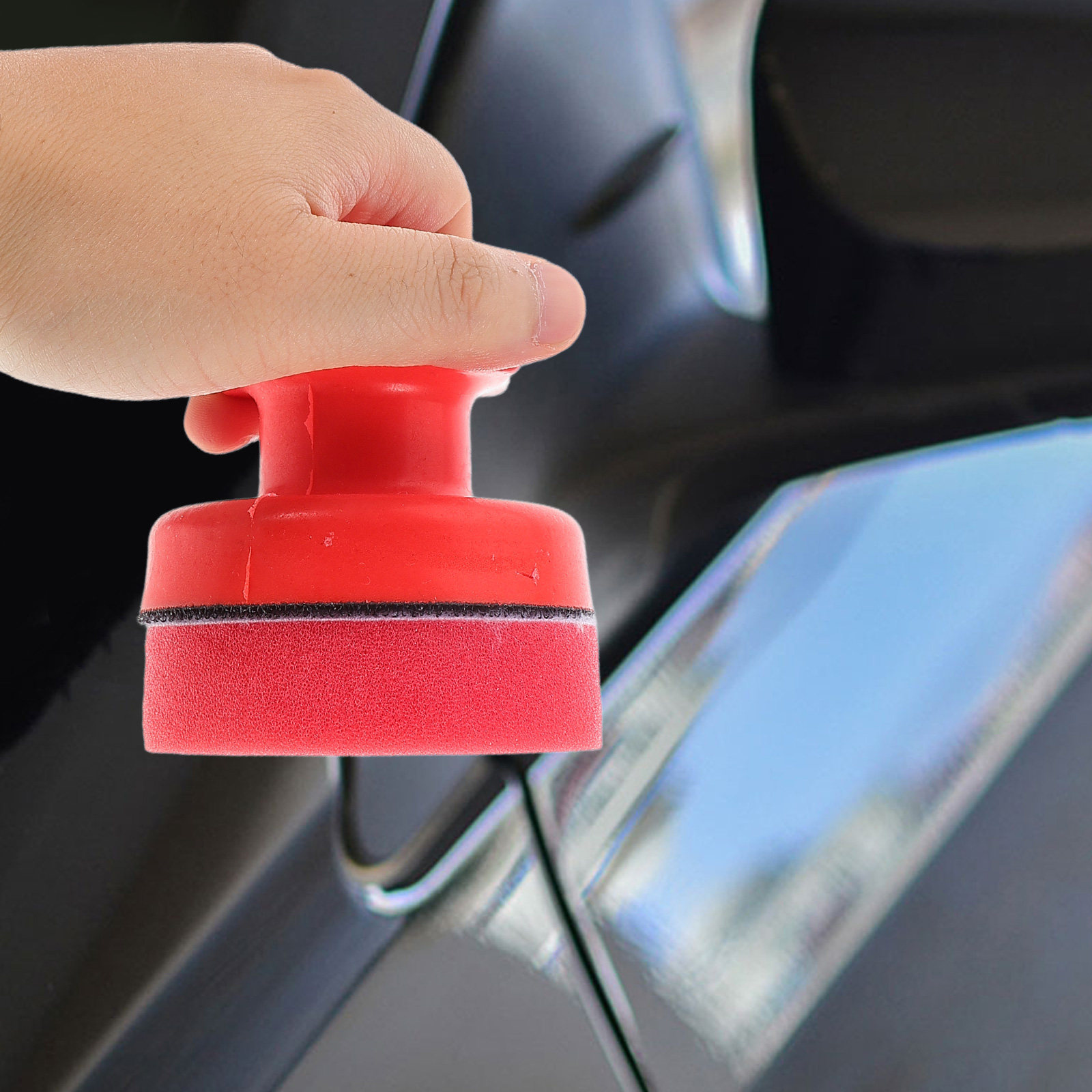 1Set Car Waxing Sponge Set Han - Polish Pad Set Buffer recension och pris