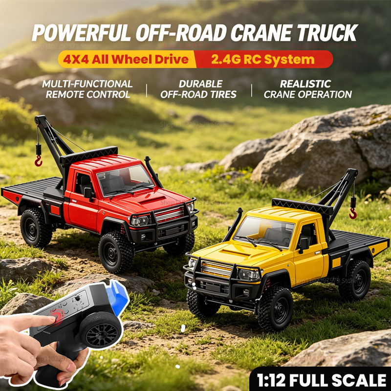 MN82T 1:12 2.4G RC Crawler Hoi - Dirt Brush Interior recension och pris
