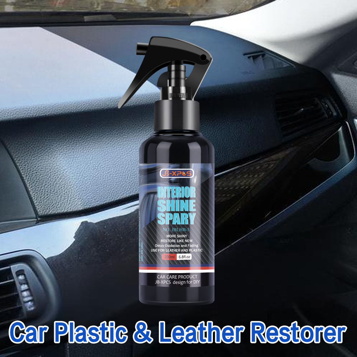 Car Plastic & Leather Restorer - Trim Restorer Plastic recension och pris