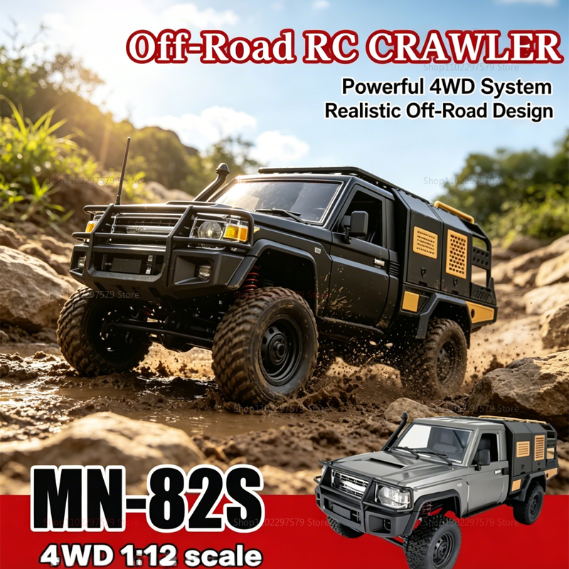MN82 MN82S RC Crawler Truck 1/ - Dirt Brush Interior recension och pris