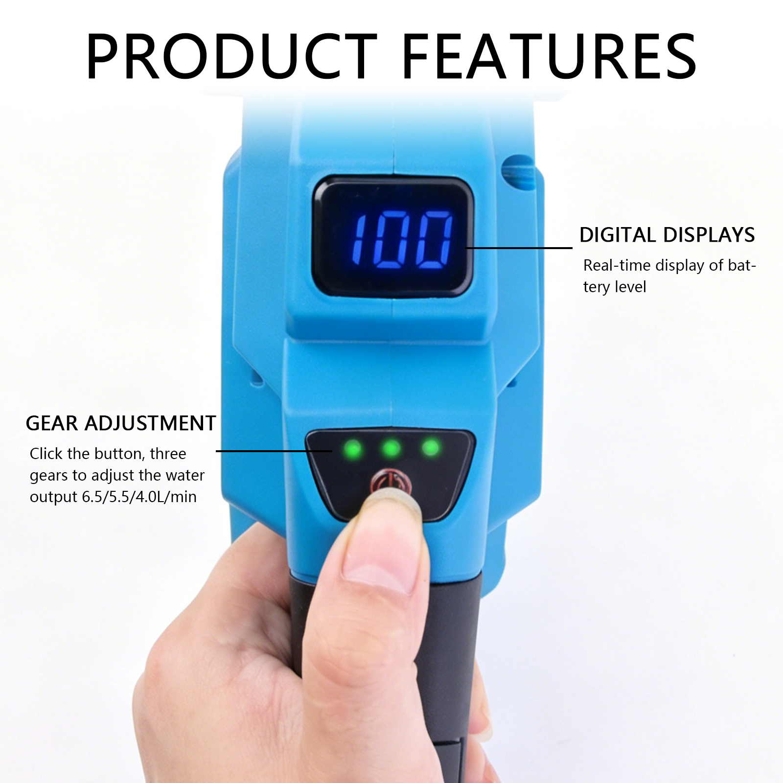【2026 New】3500W 6-in-1 Nozzle  - Car Shampoo Ph recension och pris