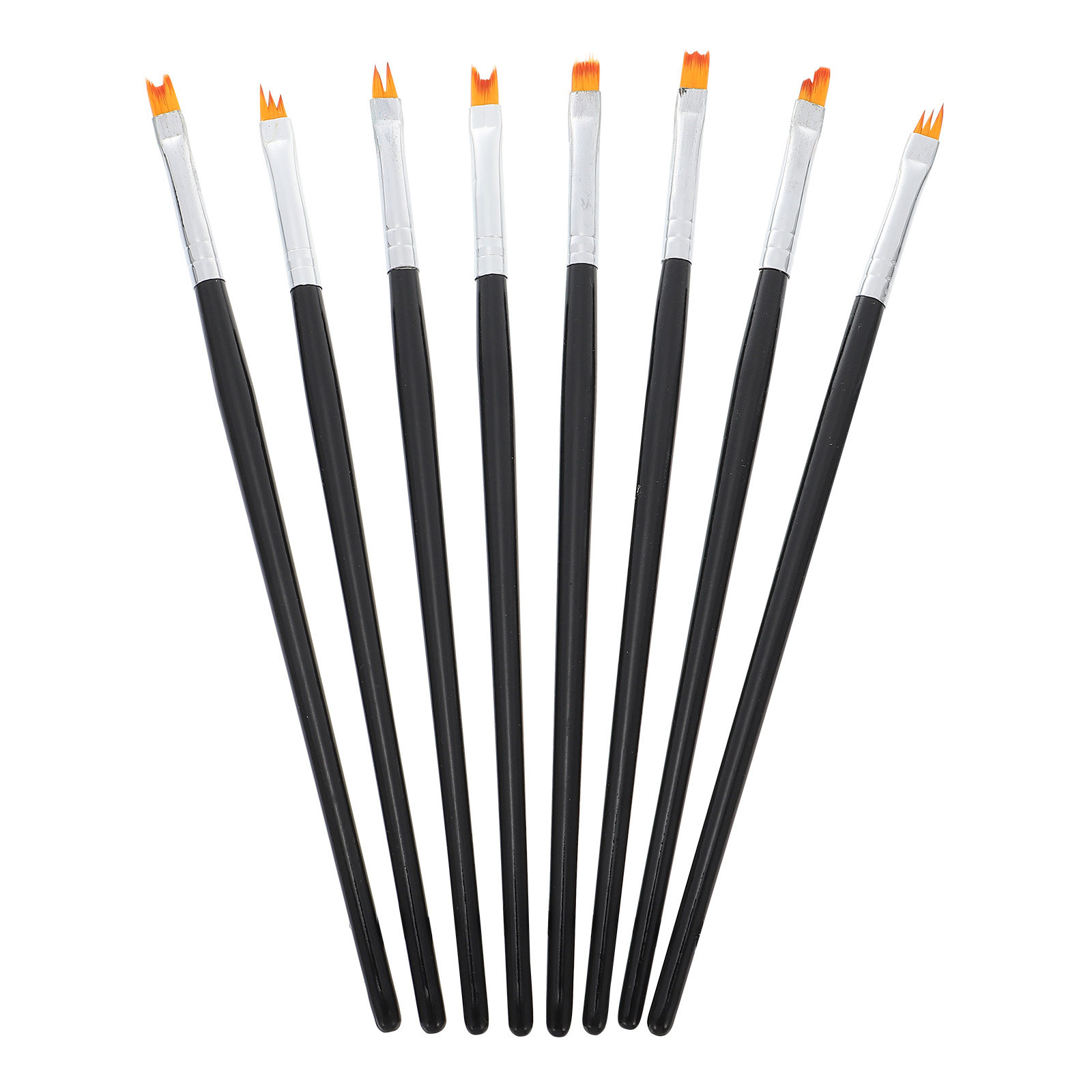 8Pcs Nail Painting Brushes Set - Detailing Brush Set recension och pris