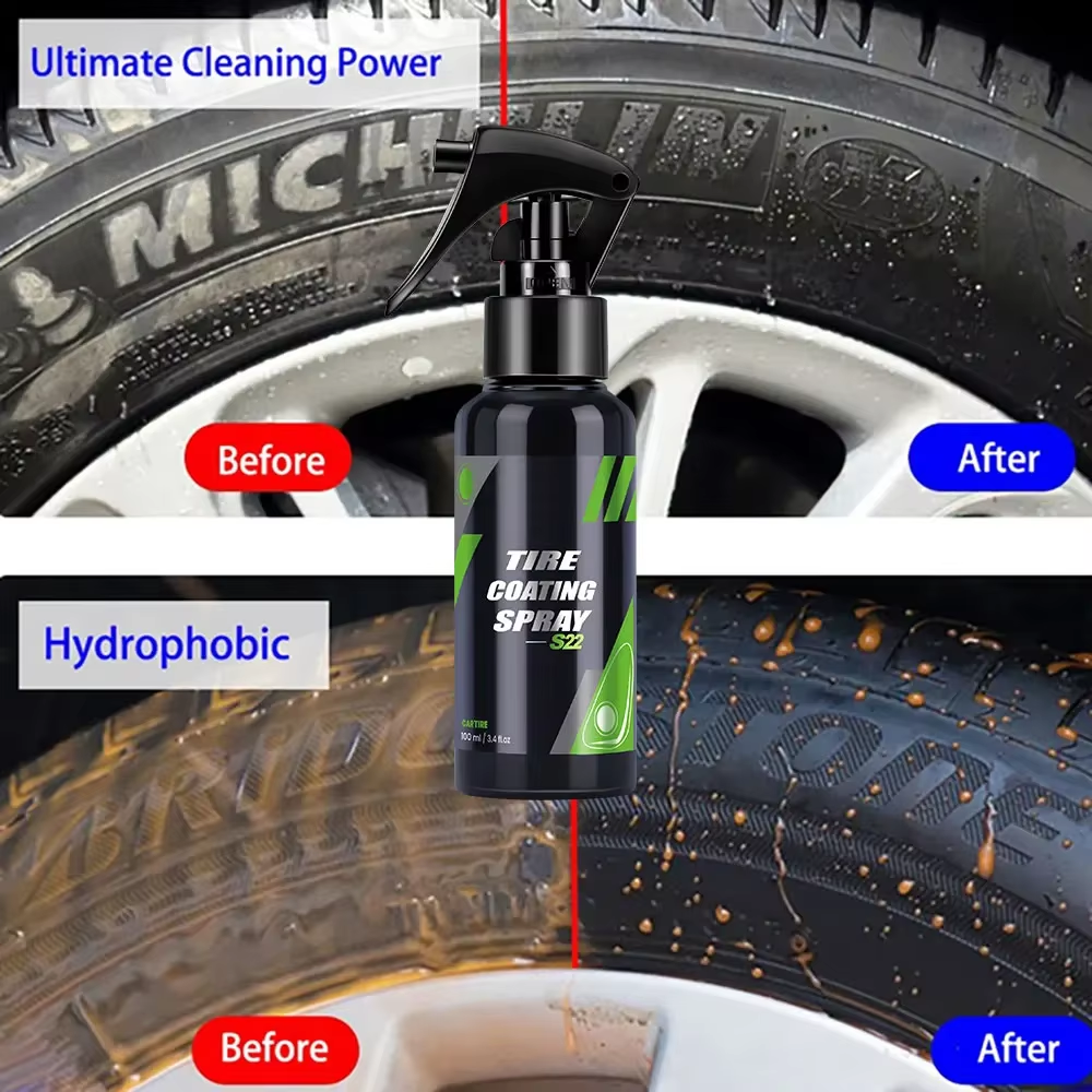 S22 Black Car Tire Blackening  - Car Wax Ceramic Coating recension och pris