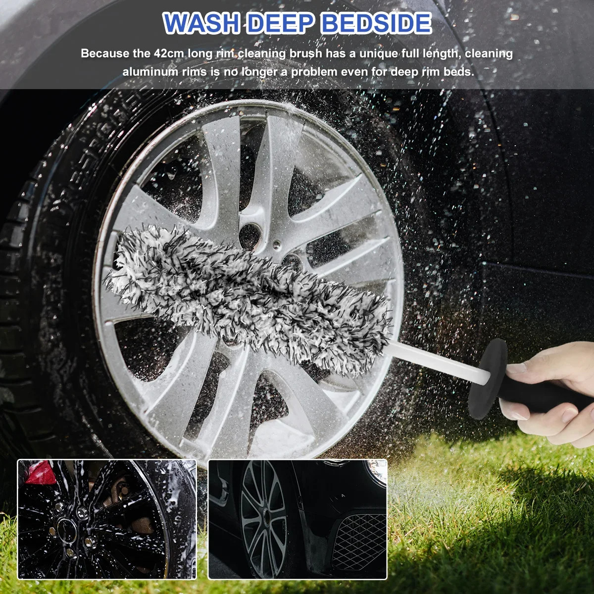 Car Alloy Wheel Cleaning Brush - Wheel Cleaner Alloy recension och pris