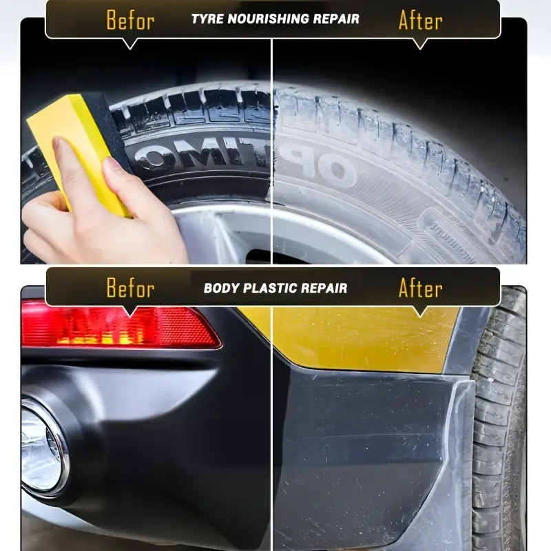 KJM 30ml Tyre Black Trim Resto - Trim Restorer Plastic recension och pris