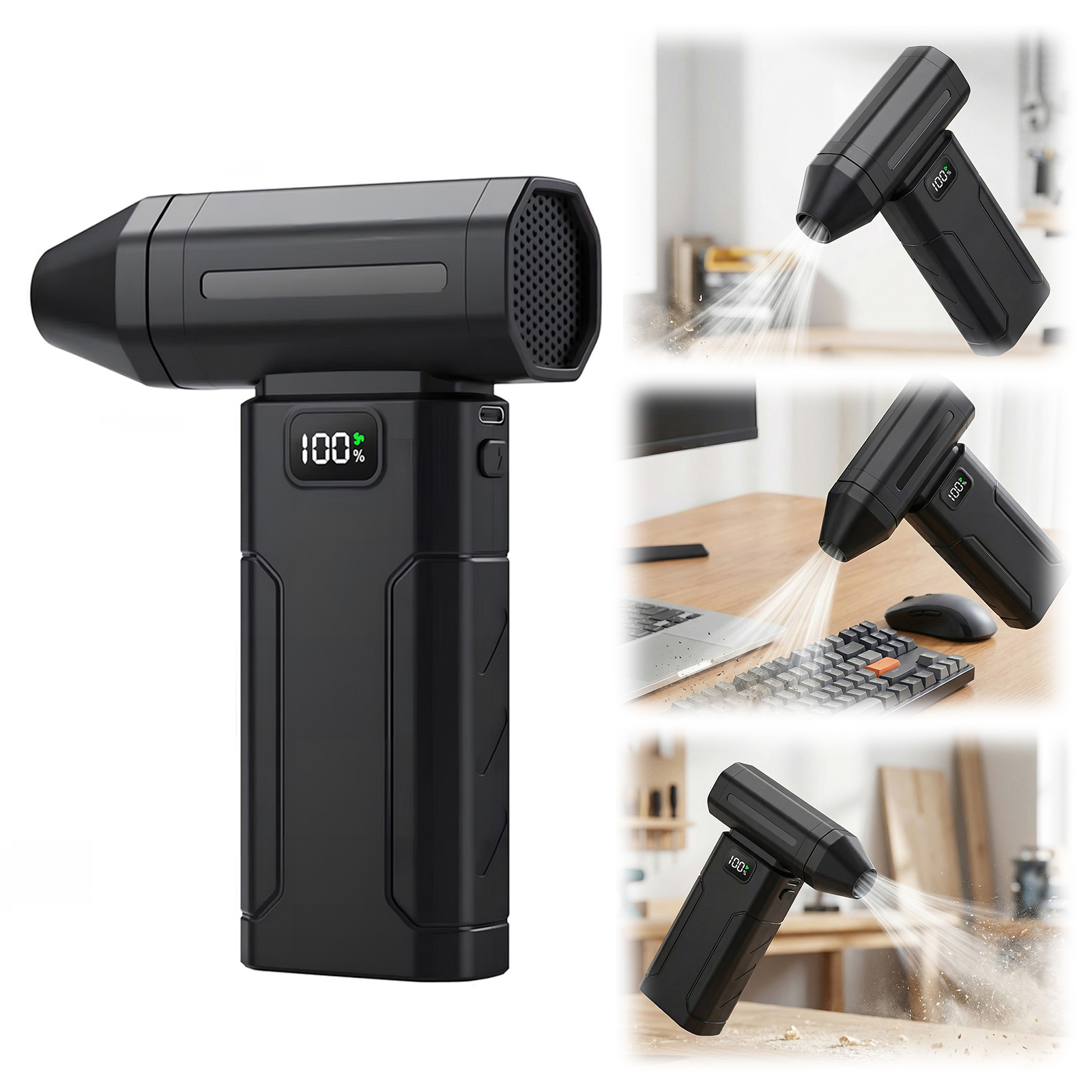 Violent Fan 5-Speed Handheld P - Dryer Car Blower recension och pris
