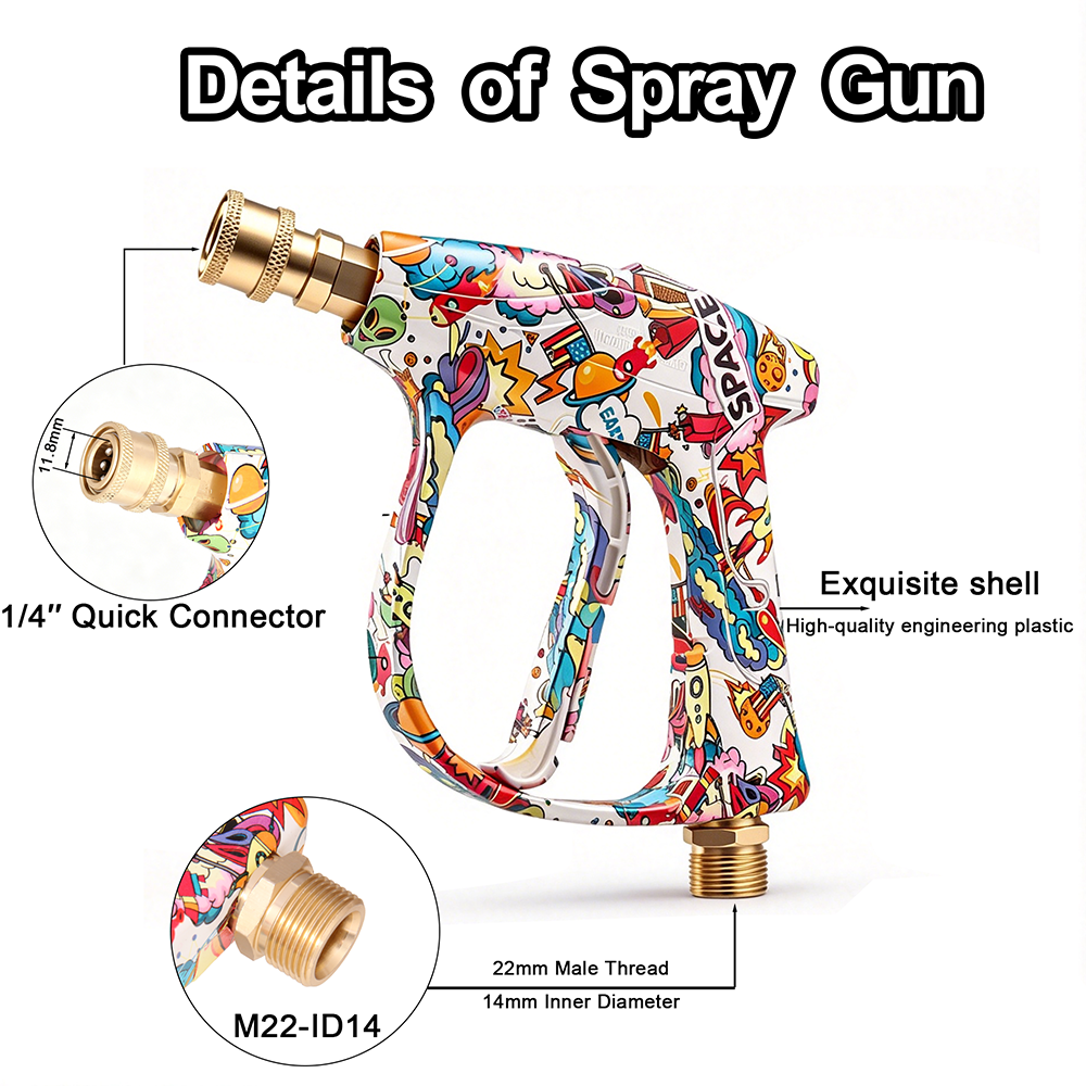 Short Pressure Washer Gun with - Pressure Washer Foam Gun recension och pris