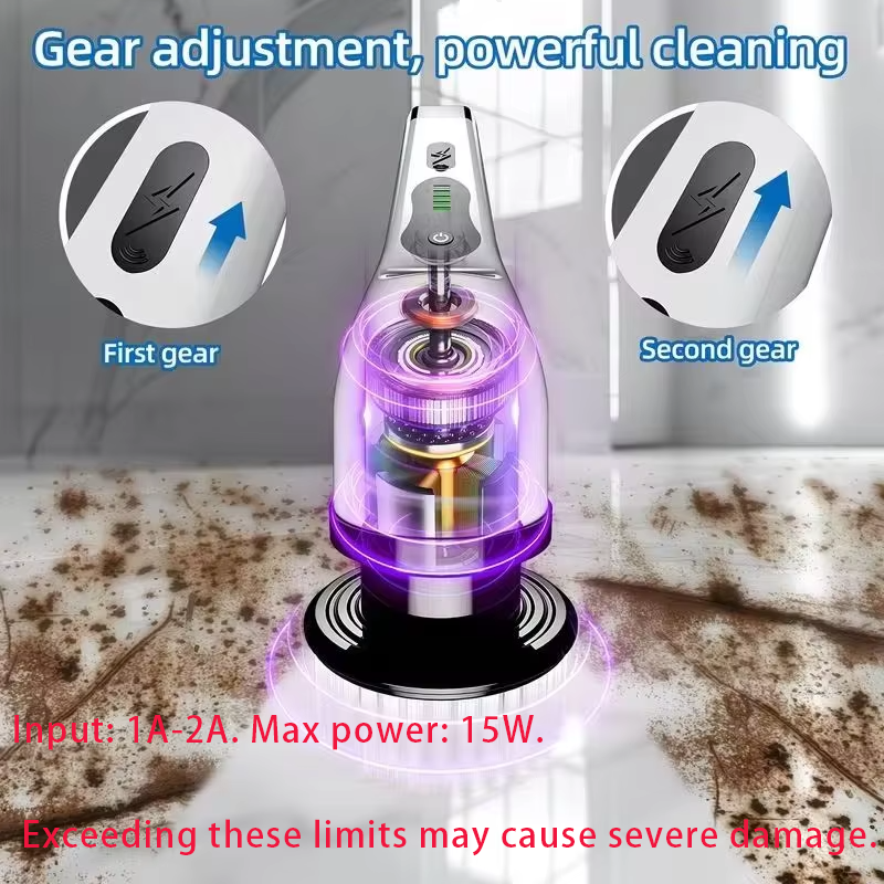 Wireless Electric Spin Scrubbe - Car Cleaning Brush recension och pris