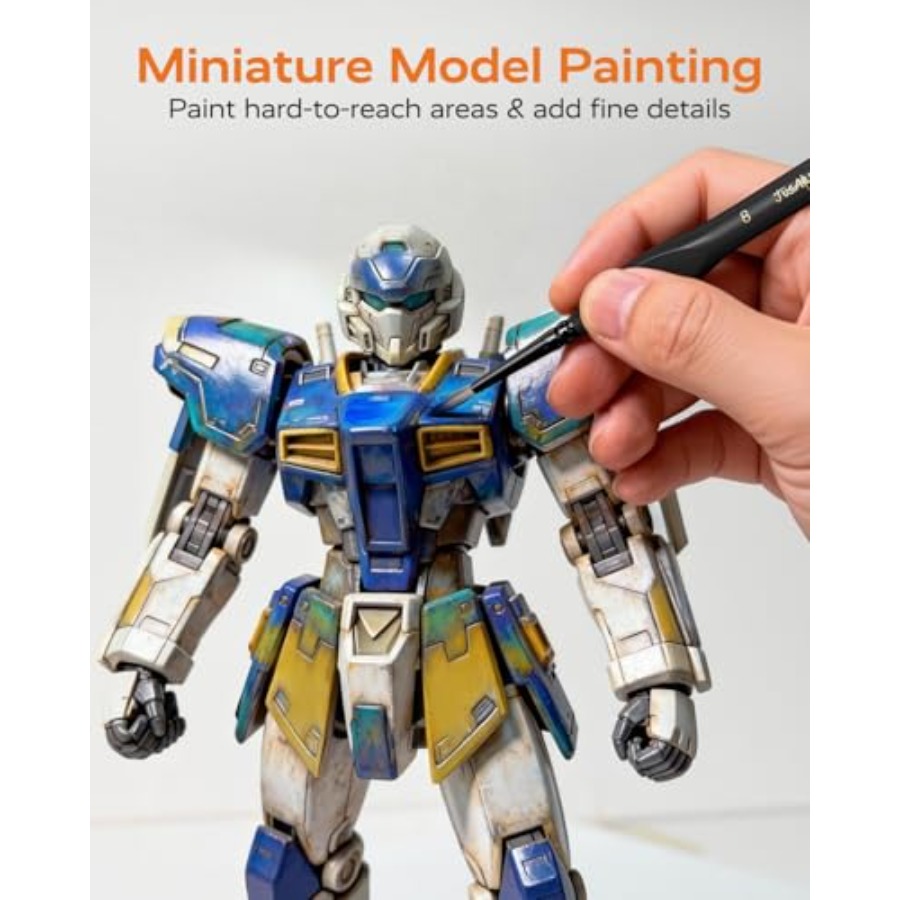 Detail Paint Brushes Set, 12 P - Detailing Brush Set recension och pris