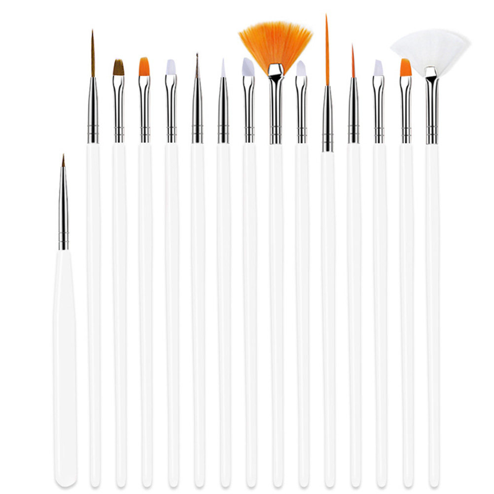 20Pcs Nail Art Pen Brush Set P - Detailing Brush Set recension och pris