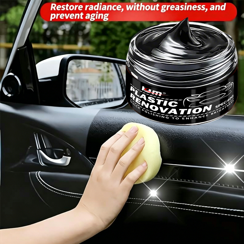 KJM Deep Black Gloss Car Renov - Trim Restorer Plastic recension och pris