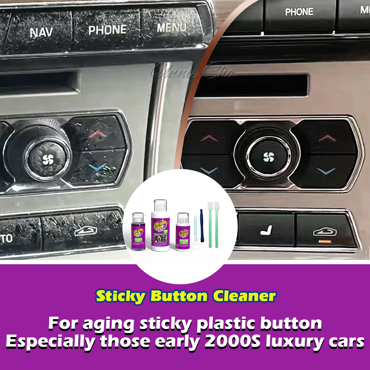 Sticky Button Removal for Mase - Trim Restorer Plastic recension och pris