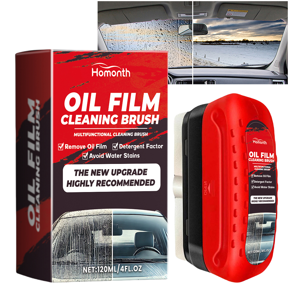Car Glass Oil Film Remover Gla - Car Cleaning Brush recension och pris