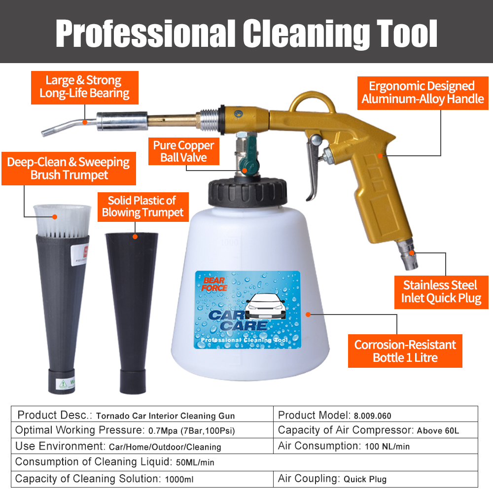 Tornado Pneumatic Air Foam Gun - Pressure Washer Foam Gun recension och pris