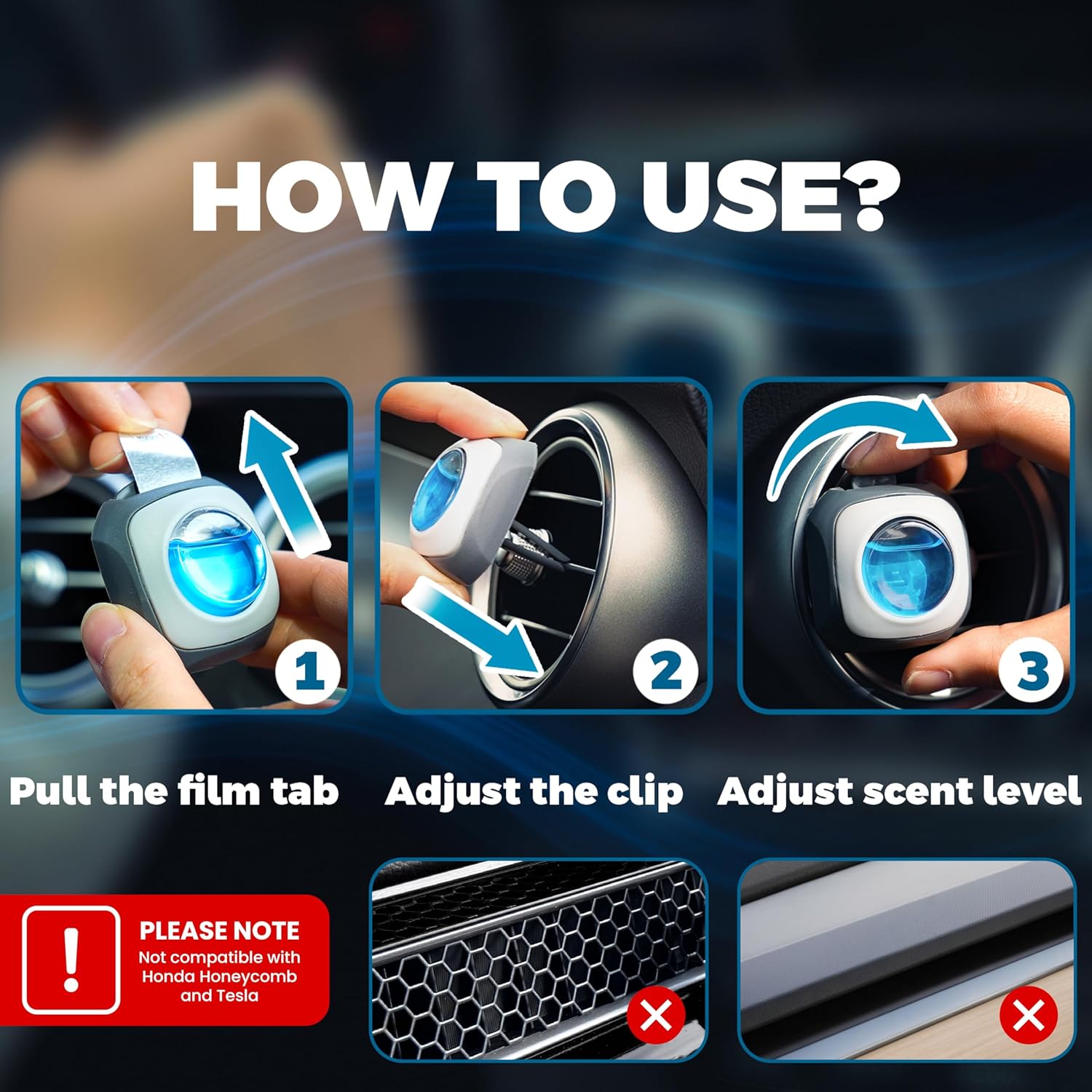 Long Lasting Car Air Freshener - Odor Eliminator Car recension och pris