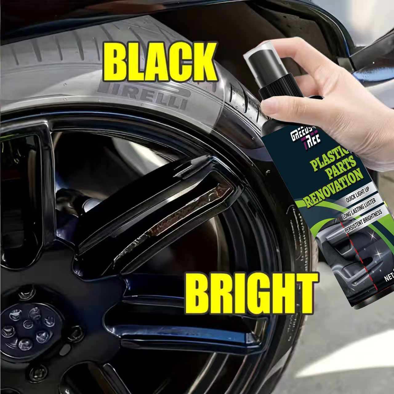 Tire Shine & Plastic Repair Pa - Trim Restorer Plastic recension och pris